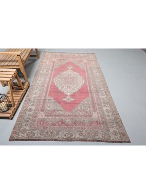 Kayra Export Eskitme Halı, Türk Halısı, Halı, 147 x 271  cm  Gri Halı, Bohemsı Salon Halı, Kabilesı Oturma Odası Halı