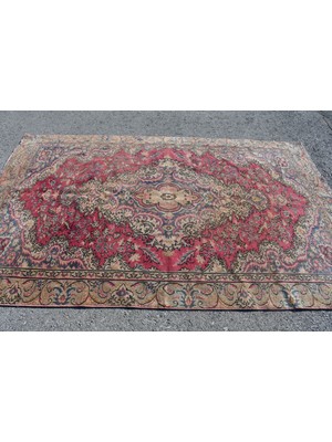 Kayra Export Türk Halısı, Eskitme Halı, Halı, 166 x 264  cm  Pempe Halı, Yün Büyük Halı, El Dokuma Oturma Odası Halı,