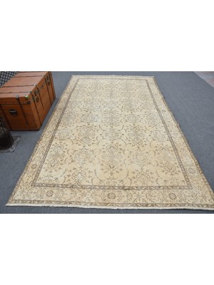 Kayra Export Eskitme Halı, Türk Halısı, Halı, 184 x 312  cm  Bej Halı, Kabilesı Salon Halı, Ofice Büyük Halı,  11642