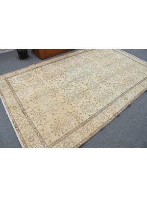 Kayra Export Eskitme Halı, Türk Halısı, Halı, 184 x 312  cm  Bej Halı, Kabilesı Salon Halı, Ofice Büyük Halı,  11642