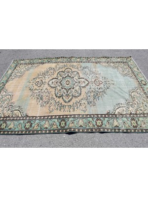 Kayra Export Eskitme Halı, Türk Halısı, Halı, 178 x 269  cm  Bej Halı, Bohemsı Oturma Odası Halı,  7888