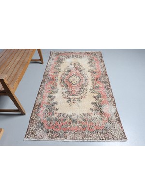 Kayra Export Türk Halısı, Eskitme Halı, Halı, 115 x 198  cm  Kahverengi Halı, Kabilesı Banyo Halı,  9120