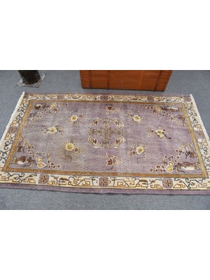 Kayra Export Eskitme Halı, Türk Halısı, Halı, 114 x 197  cm  Gri Halı, El Dokuma Alan Halı, Bahçe Alan Halı,  11376