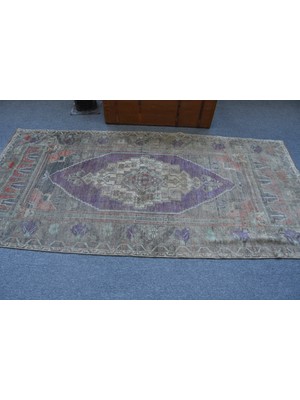 Kayra Export Türk Halısı, Eskitme Halı, Halı, 117 x 245  cm  Yeşil Halı,  Alan Halı, Yün Banyo Halı,  11861