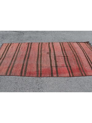 Kayra Export Türk Halısı, Eskitme Halı, Halı, 115 x 265  cm  Kırmızı Halı, Bohemsı Banyo Halı, El Dokuma Banyo Halı,