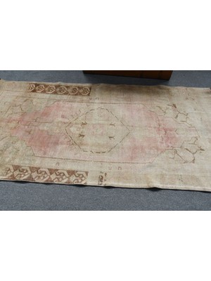 Kayra Export Eskitme Halı, Türk Halısı, Halı, 115 x 227  cm  Kahverengi Halı, Bohemsı Banyo Halı,  11887