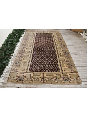 Kayra Export Türk Halısı, Eskitme Halı, Halı, 157 x 258  cm  Mor Halı, Anadolusı Salon Halı, El Yapımı Büyük Halı,  7