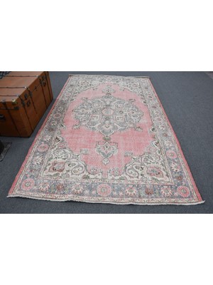 Kayra Export Eskitme Halı, Türk Halısı, Halı, 172 x 223  cm  Kırmızı Halı, Anadolusı Salon Halı,  11794