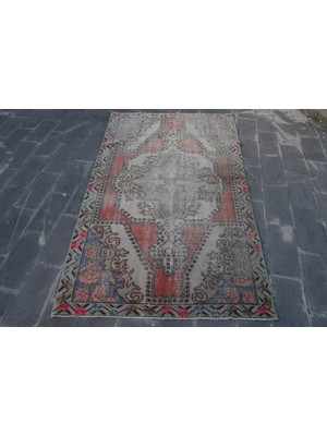 Kayra Export Türk Halısı, Eskitme Halı, Halı, 121 x 212  cm  Turuncu Halı,  Banyo Halı, El Yapımı Alan Halı,  268