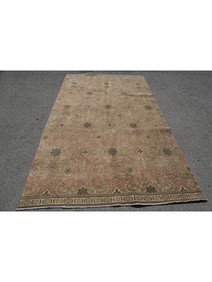 Kayra Export Eskitme Halı, Türk Halısı, Halı, 183 x 314  cm  Pempe Halı, Bahçe Salon Halı,  Oturma Odası Halı,  4930