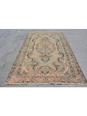 Kayra Export Eskitme Halı, Türk Halısı, Halı, 180 x 283  cm  Bej Halı, Bahçe Büyük Halı, El Dokuma Yer Halı,  7118
