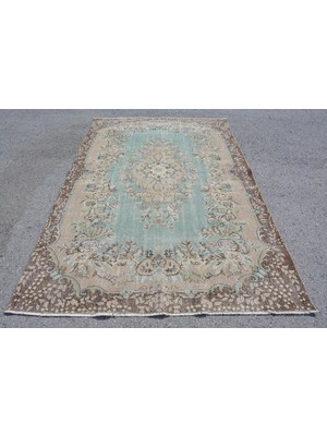 Kayra Export Eskitme Halı, Türk Halısı, Halı, 173 x 278  cm  Kahverengi Halı, Dekoratif Oturma Odası Halı,  10842