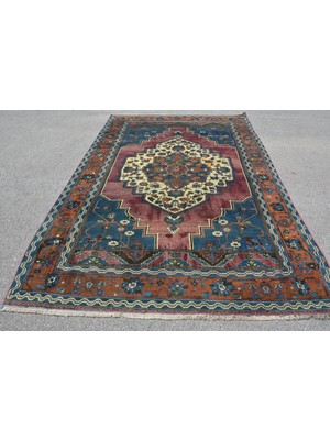 Kayra Export Türk Halısı, Eskitme Halı, Halı, 201 x 318  cm  Turuncu Halı,  Yer Halı, Kabilesı Salon Halı,  10574