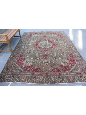 Kayra Export Eskitme Halı, Türk Halısı, Halı, 227 x 317  cm  Kahverengi Halı, Kabilesı Büyük Halı,  4739