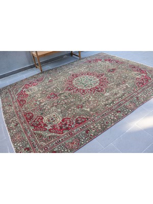 Kayra Export Eskitme Halı, Türk Halısı, Halı, 227 x 317  cm  Kahverengi Halı, Kabilesı Büyük Halı,  4739