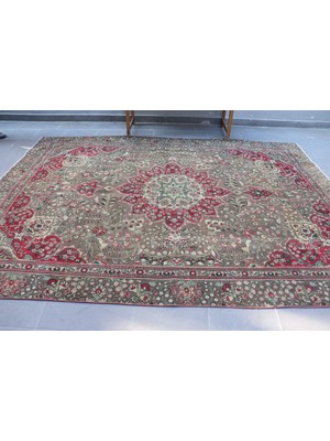 Kayra Export Eskitme Halı, Türk Halısı, Halı, 227 x 317  cm  Kahverengi Halı, Kabilesı Büyük Halı,  4739