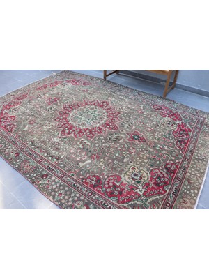 Kayra Export Eskitme Halı, Türk Halısı, Halı, 227 x 317  cm  Kahverengi Halı, Kabilesı Büyük Halı,  4739