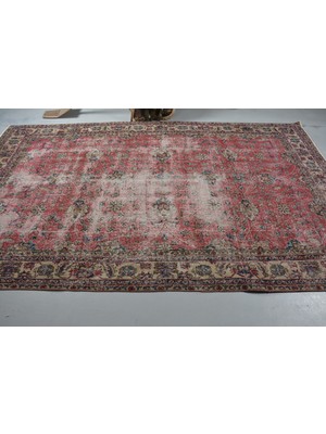 Kayra Export Türk Halısı, Eskitme Halı, Halı, 190 x 313  cm  Kırmızı Halı, El Dokuma Büyük Halı,  12686