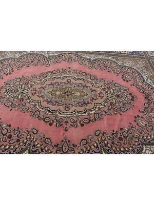 Kayra Export Türk Halısı, Eskitme Halı, Halı, 255 x 342  cm  Pempe Halı, Yün Yer Halı, Organik Büyük Boy Halı,  6637