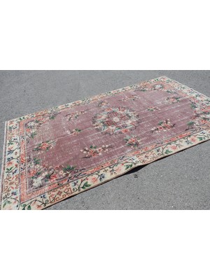 Kayra Export Eskitme Halı, Türk Halısı, Halı, 171 x 281  cm  Mor Halı, Dekoratif Salon Halı, El Yapımı Salon Halı,  4