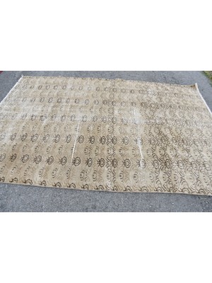 Kayra Export Türk Halısı, Eskitme Halı, Halı, 167 x 262  cm  Kahverengi Halı, Kabilesı Oturma Odası Halı,  10258