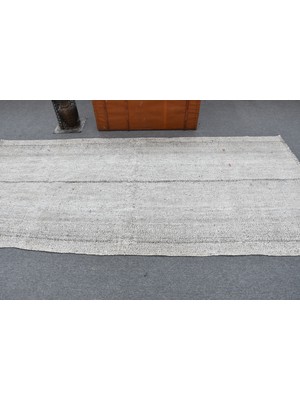 Kayra Export Türk Halısı, Eskitme Halı, Halı, 125 x 270  cm  Siyah Halı, Dekoratif Banyo Halı, Kabilesı Alan Halı,  1