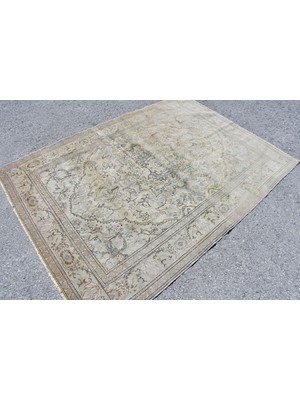 Kayra Export Eskitme Halı, Türk Halısı, Halı, 152 x 210  cm  Yeşil Halı, Bahçe Banyo Halı, Banyo Halı,  10274