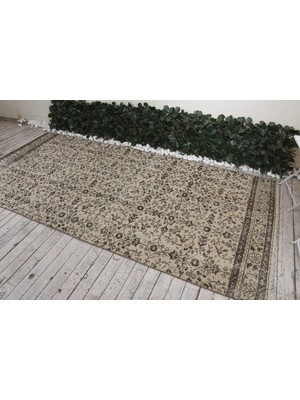 Kayra Export Eskitme Halı, Türk Halısı, Halı, 129 x 283  cm  Bej Halı, Ofice Banyo Halı, Bohemsı Banyo Halı,  4211