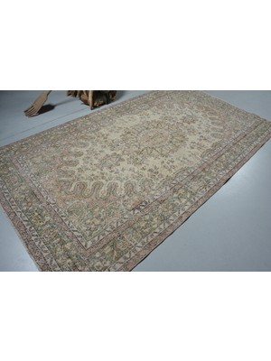 Kayra Export Türk Halısı, Eskitme Halı, Halı, 173 x 301  cm  Kahverengi Halı, El Yapımı Büyük Halı,  11620