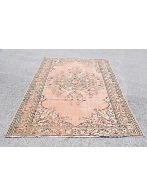 Kayra Export Eskitme Halı, Türk Halısı, Halı, 188 x 280  cm  Turuncu Halı, Ofice Yer Halı, Bahçe Yer Halı,  6935