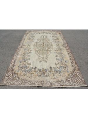 Kayra Export Türk Halısı, Eskitme Halı, Halı, 180 x 299  cm  Bej Halı, Dekoratif Oturma Odası Halı,  7462