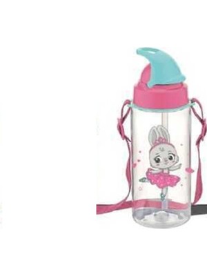 Gıpta Third Tritan Desen Pipetli Matara 500 cc - Balerin