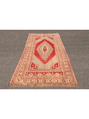 Kayra Export Eskitme Halı, Türk Halısı, Halı, 147 x 308  cm  Kırmızı Halı, Dekoratif Salon Halı,  3210