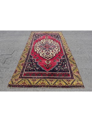 Kayra Export Eskitme Halı, Türk Halısı, Halı, 153 x 307  cm  Pempe Halı, El Yapımı Salon Halı, Yün Büyük Halı,  7739