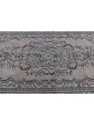 Kayra Export Eskitme Halı, Türk Halısı, Halı, 163 x 278  cm  Yeşil Halı, Bohemsı Büyük Halı, Oturma Odası Halı,  6215