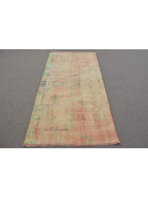 Kayra Export Eskitme Halı, Türk Halısı, Halı, 107 x 220  cm  Kırmızı Halı, Yün Alan Halı, Kabilesı Alan Halı,  12789