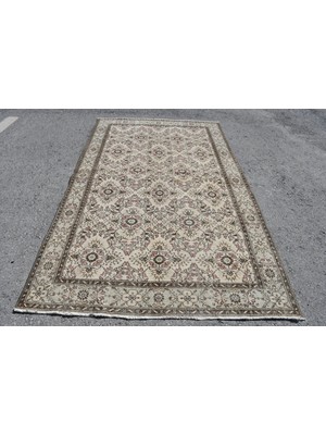 Kayra Export Türk Halısı, Eskitme Halı, Halı, 162 x 270  cm  Bej Halı, Organik Oturma Odası Halı,  5876