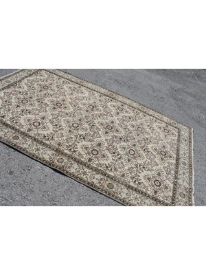 Kayra Export Türk Halısı, Eskitme Halı, Halı, 162 x 270  cm  Bej Halı, Organik Oturma Odası Halı,  5876