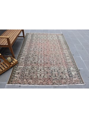 Kayra Export Eskitme Halı, Türk Halısı, Halı, 160 x 247  cm  Kahverengi Halı, Bahçe Yer Halı, Kabilesı Büyük Halı,  4