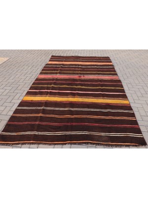 Kayra Export Eskitme Halı, Türk Halısı, Halı, 194 x 327  cm  Kahverengi Halı, Anadolusı Yer Halı,  7726