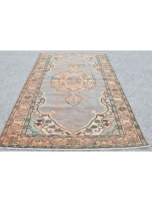 Kayra Export Eskitme Halı, Türk Halısı, Halı, 172 x 261  cm  Kahverengi Halı, Dekoratif Salon Halı,  9115