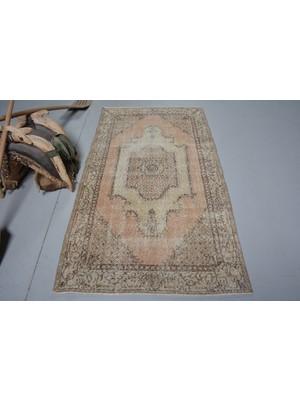 Kayra Export Türk Halısı, Eskitme Halı, Halı, 112 x 204  cm  Kahverengi Halı, Dekoratif Alan Halı,  11655