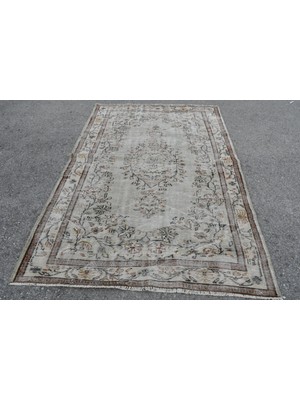 Kayra Export Türk Halısı, Eskitme Halı, Halı, 155 x 250  cm  Bej Halı, Bahçe Salon Halı, Bohemsı Oturma Odası Halı,