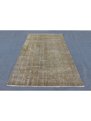 Kayra Export Eskitme Halı, Türk Halısı, Halı, 149 x 250  cm  Yeşil Halı, Organik Oturma Odası Halı,  8590