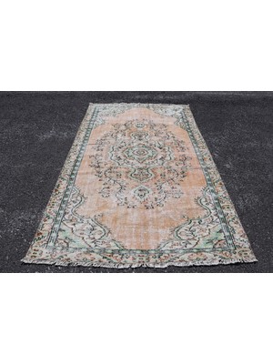 Kayra Export Eskitme Halı, Türk Halısı, Halı, 163 x 260  cm  Turuncu Halı, Anadolusı Büyük Halı,  2499