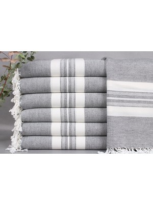 Kayra Export Siyah Havlu, Banyo Havlusu, 95 x 150  cm  Pamuk Peştamal, Nedime Havlusu  , Sarong Peştamal,