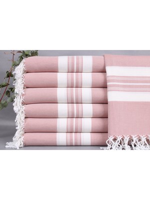 Kayra Export Pudra Pembe Banyo Havlusu, Banyo Havlusu, 95 x 150  cm  Pamuk Peştamal, Bekarlığa Veda Havluları,