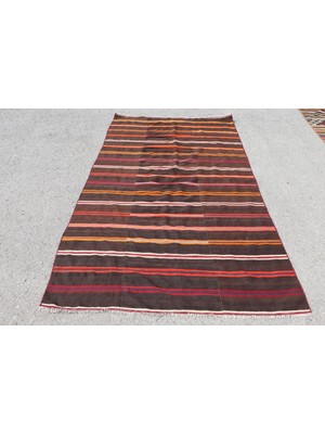 Kayra Export Eskitme Halı, Türk Halısı, Halı, 146 x 260  cm  Turuncu Halı, Anadolusı Salon Halı,  7442
