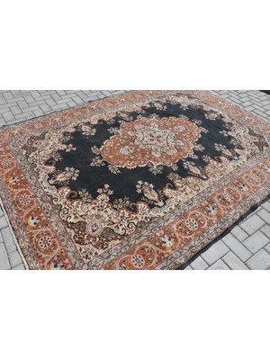 Kayra Export Eskitme Halı, Türk Halısı, Halı, 211 x 293  cm  Turuncu Halı, Ofice Oturma Odası Halı,  9350