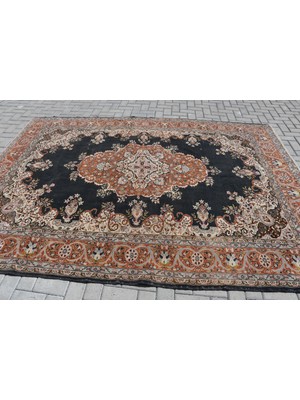 Kayra Export Eskitme Halı, Türk Halısı, Halı, 211 x 293  cm  Turuncu Halı, Ofice Oturma Odası Halı,  9350